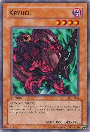 Kryuel PGD 006 Common 1st Edition Pharaonic Guardian PGD 1st Edition Singles Kryuel PGD 006 Common 1st Edition Pharaonic Guardian PGD 1st Edition Singles