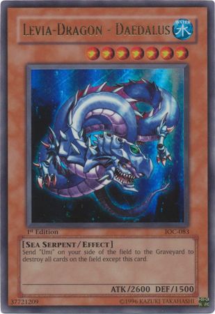 Levia-Dragon - Daedalus - IOC-083 - Ultra Rare 1st Edition