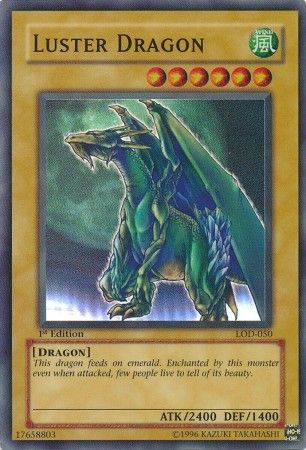 Luster Dragon LOD-050 Super x1 YUGIOH