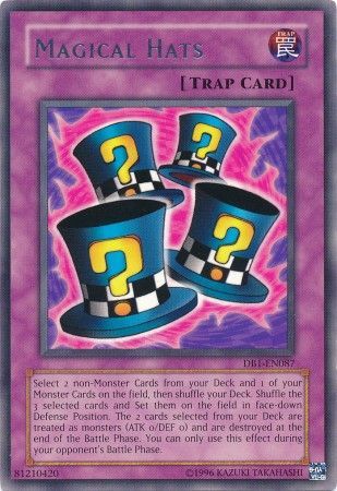 Magical Hats DB1 EN087 Rare Dark Beginning 1 DB1 Magical Hats DB1 EN087 Rare Dark Beginning 1 DB1