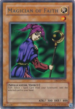 Magician of Faith DB1 EN163 Rare Dark Beginning 1 DB1 Magician of Faith DB1 EN163 Rare Dark Beginning 1 DB1