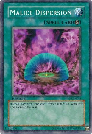 Malice Dispersion RDS EN048 Common 1st Edition Rise of Destiny RDS 1st Edition Singles Malice Dispersion RDS EN048 Common 1st Edition Rise of Destiny RDS 1st Edition Singles