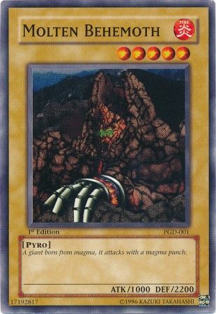 Molten Behemoth PGD 001 Common 1st Edition Molten Behemoth PGD 001 Common 1st Edition