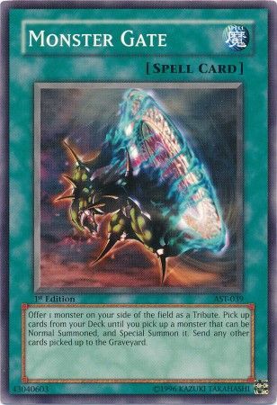 Monster Gate AST 039 Common 1st Edition Monster Gate AST 039 Common 1st Edition