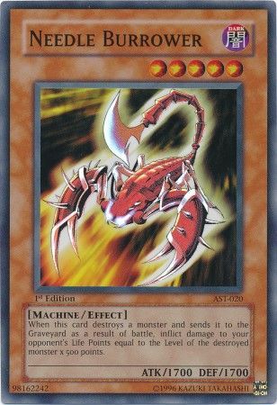 Needle Burrower AST 020 Super Rare 1st Edition Needle Burrower AST 020 Super Rare 1st Edition
