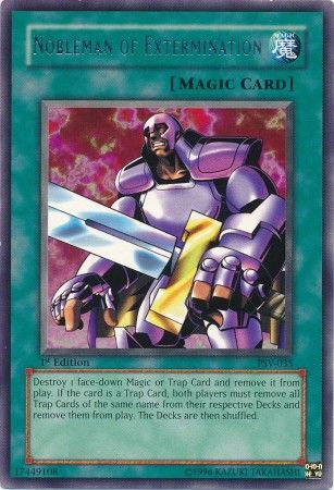 Nobleman of Extermination PSV 035 Rare 1st Edition Pharaoh s Servant PSV 1st Edition Singles Nobleman of Extermination PSV 035 Rare 1st Edition Pharaoh s Servant PSV 1st Edition Singles