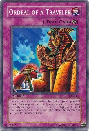 Ordeal of a Traveler PGD 042 Common 1st Edition Pharaonic Guardian PGD 1st Edition Singles Ordeal of a Traveler PGD 042 Common 1st Edition Pharaonic Guardian PGD 1st Edition Singles