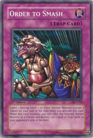 Order to Smash AST 110 Common 1st Edition Order to Smash AST 110 Common 1st Edition