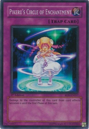 Pikeru s Circle of Enchantment RDS EN057 Super Rare 1st Edition Pikeru s Circle of Enchantment RDS EN057 Super Rare 1st Edition