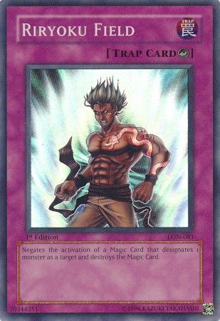 Riryoku Field LON 081 Super Rare 1st Edition Riryoku Field LON 081 Super Rare 1st Edition
