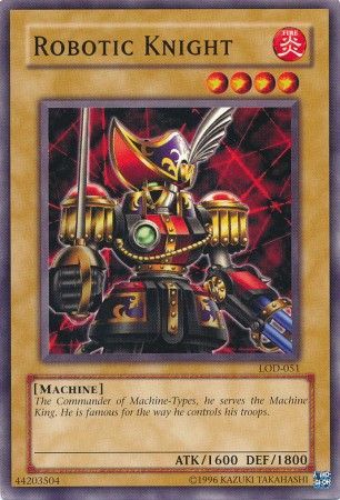 Robotic Knight LOD 051 Common 1st Edition Legacy of Darkness LOD 1st Edition Singles Robotic Knight LOD 051 Common 1st Edition Legacy of Darkness LOD 1st Edition Singles