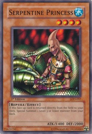Serpentine Princess LOD 057 Common 1st Edition Serpentine Princess LOD 057 Common 1st Edition