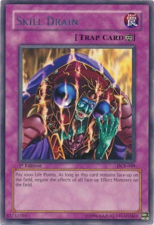 Skill Drain DCR 049 Rare 1st Edition 