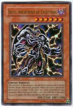 Skull Archfiend of Lightning - DCR-073 - Ultra Rare 1st Edition