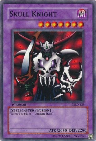 Skull Knight MRD 123 Common 1st Edition Metal Raiders MRD Singles Skull Knight MRD 123 Common 1st Edition Metal Raiders MRD Singles