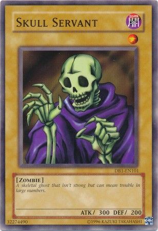 Skull Servant DB1 EN101 Common Skull Servant DB1 EN101 Common