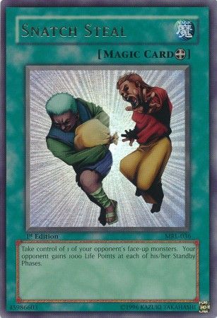 Snatch Steal MRL 036 Ultra Rare 1st Edition Magic Ruler MRL 1st Edition Singles Snatch Steal MRL 036 Ultra Rare 1st Edition Magic Ruler MRL 1st Edition Singles