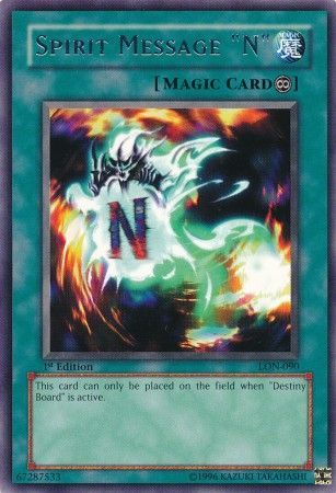 Spirit Message N LON 090 Rare 1st Edition Spirit Message N LON 090 Rare 1st Edition