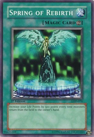 Spring of Rebirth - Yugioh | TrollAndToad