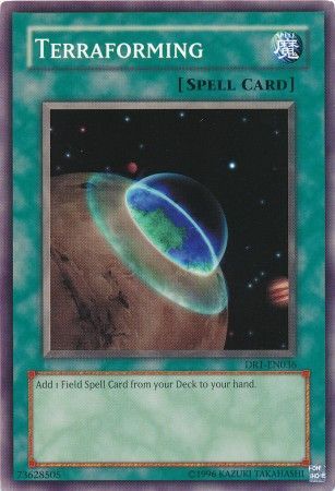 Terraforming DR1 EN036 Common Dark Revelation 1 DR1 Terraforming DR1 EN036 Common Dark Revelation 1 DR1