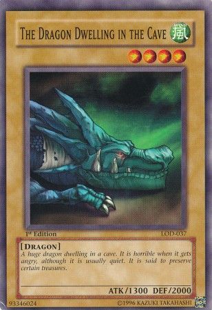 The Dragon Dwelling In The Cave LOD 037 Common 1st Edition Legacy of Darkness LOD 1st Edition Singles The Dragon Dwelling In The Cave LOD 037 Common 1st Edition Legacy of Darkness LOD 1st Edition Singles