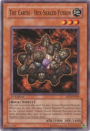 The Earth Hex Sealed Fusion FET EN029 Common 1st Edition The Earth Hex Sealed Fusion FET EN029 Common 1st Edition