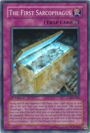 The First Sarcophagus AST 101 Super Rare 1st Edition The First Sarcophagus AST 101 Super Rare 1st Edition