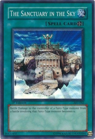 The Sanctuary in the Sky SR05-EN026 Common Yu-Gi-Oh Card 1st Edition New 
