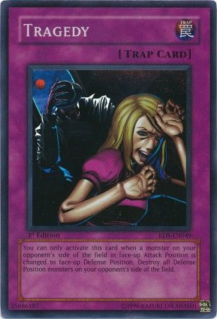 Tragedy RDS EN049 Super Rare 1st Edition Tragedy RDS EN049 Super Rare 1st Edition
