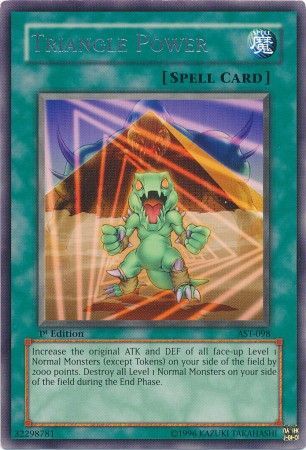 Triangle Power AST 098 Rare 1st Edition Triangle Power AST 098 Rare 1st Edition