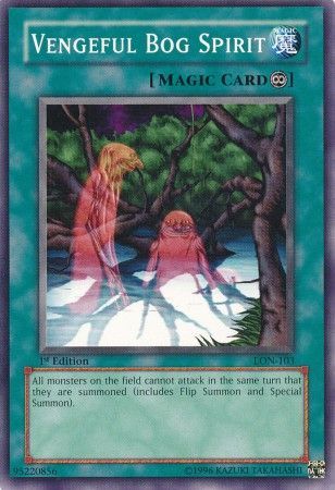 Vengeful Bog Spirit LON 103 Common 1st Edition Vengeful Bog Spirit LON 103 Common 1st Edition