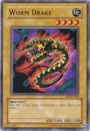 Worm Drake DB1 EN208 Common Dark Beginning 1 DB1 Worm Drake DB1 EN208 Common Dark Beginning 1 DB1