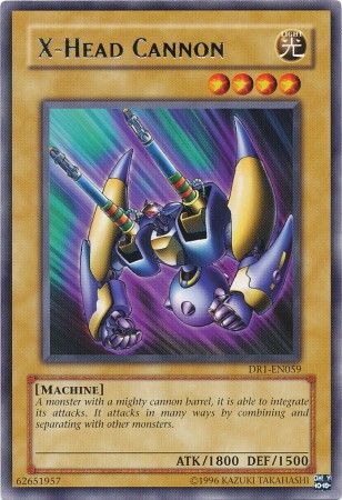 X Head Cannon DR1 EN059 Rare Dark Revelation 1 DR1 X Head Cannon DR1 EN059 Rare Dark Revelation 1 DR1