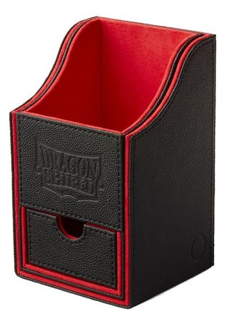 Dragon Shield Black w Red Nest 100 AT 40204 Deck Boxes Gaming Storage Dragon Shield Black w Red Nest 100 AT 40204 Deck Boxes Gaming Storage