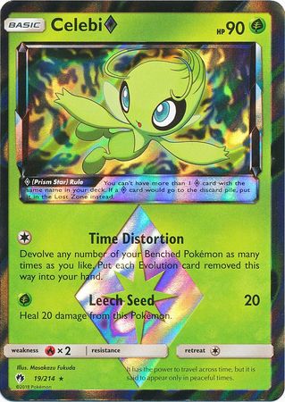 Carta Pokémon - Celebi (16/64) - Raro