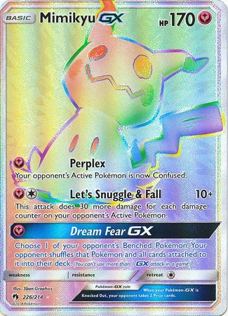 Mimikyu GX (149/214) [Sun & Moon: Lost Thunder] – Black Swamp Games