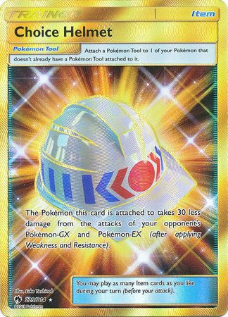 Choice Helmet 229 214 Secret Rare Sun Moon Lost Thunder Singles Choice Helmet 229 214 Secret Rare Sun Moon Lost Thunder Singles