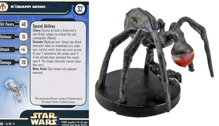 B Omarr Monk 15 Universe Star Wars Miniatures Rare B Omarr Monk 15 Universe Star Wars Miniatures Rare