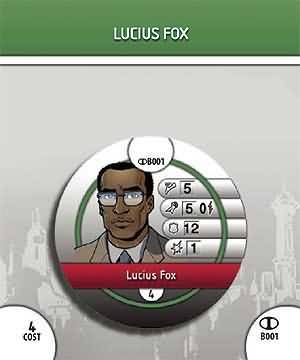 Lucius Fox B001 Bystander Token Icons DC Heroclix DC Icons Singles Lucius Fox B001 Bystander Token Icons DC Heroclix DC Icons Singles