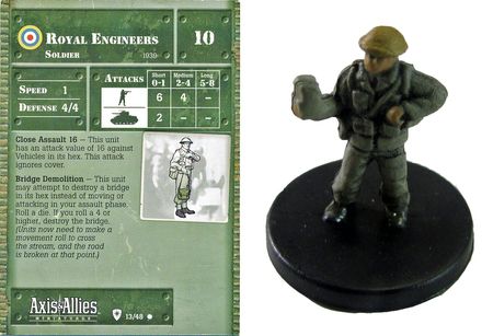 Axis & Allies Miniatures Base Set 09 Crusader II R 