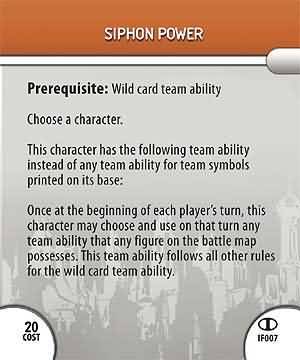 Siphon Power F007 Feat Card Icons DC Heroclix DC Icons Singles Siphon Power F007 Feat Card Icons DC Heroclix DC Icons Singles