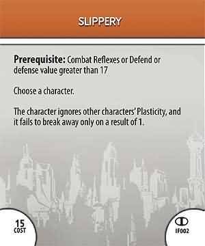 Slippery IF002 Feat Card Icons DC Heroclix Slippery IF002 Feat Card Icons DC Heroclix