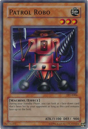 Patrol Robo TP1 E004 Super Rare Patrol Robo TP1 E004 Super Rare
