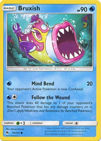 Bruxish 70 214 Common Sun Moon Lost Thunder Singles Bruxish 70 214 Common Sun Moon Lost Thunder Singles