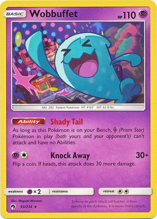 Wobbuffet 93 214 Rare Wobbuffet 93 214 Rare