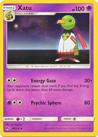 Xatu 88 214 Uncommon Xatu 88 214 Uncommon