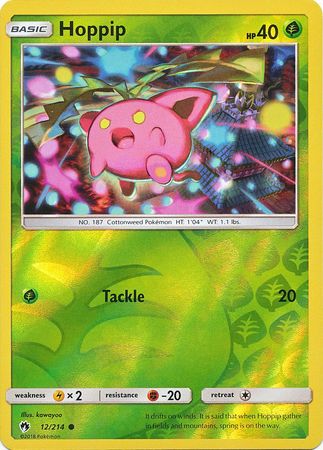 Hoppip 12 214 Common Reverse Holo Sun Moon Lost Thunder Reverse Holo Singles Hoppip 12 214 Common Reverse Holo Sun Moon Lost Thunder Reverse Holo Singles