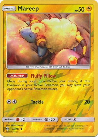 Mareep 75 214 Common Reverse Holo Mareep 75 214 Common Reverse Holo