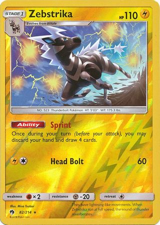 Zebstrika 82 214 Rare Reverse Holo Sun Moon Lost Thunder Reverse Holo Singles Zebstrika 82 214 Rare Reverse Holo Sun Moon Lost Thunder Reverse Holo Singles