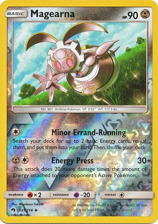 Magearna 131 214 Uncommon Reverse Holo Magearna 131 214 Uncommon Reverse Holo